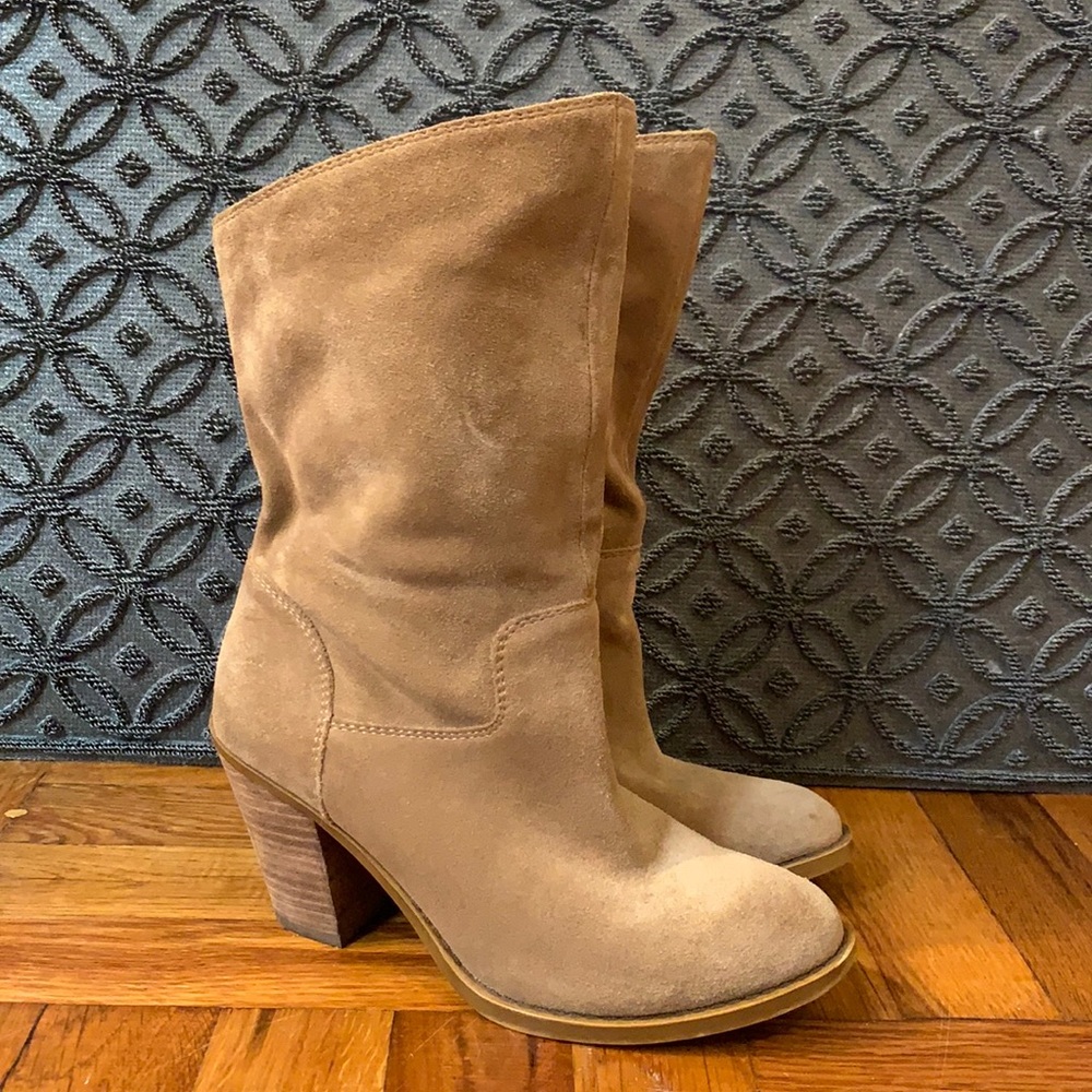 Lucky Brand Suede Booties